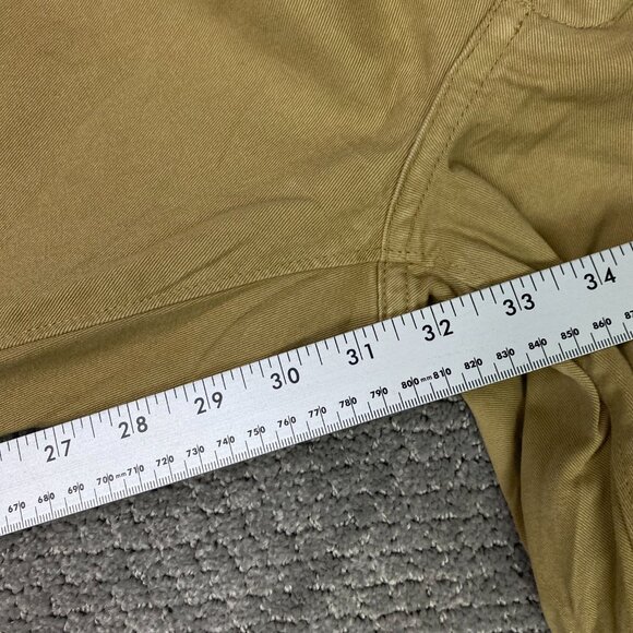 Taylor Stitch Pants Men's 34 x 32 Khaki The Foundation Pant nxg Twill Chino - Picture 9 of 14
